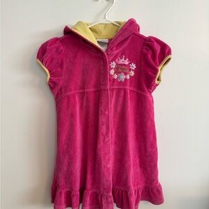 Disney Princess Pink Hooded Swim Cover Up